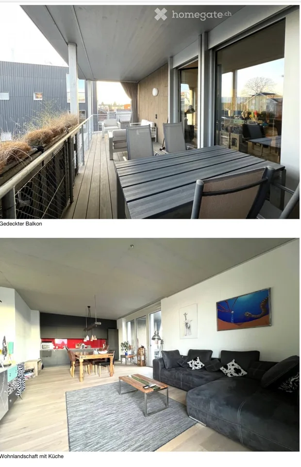 Sunny new apartment in centrally located Dottikon
