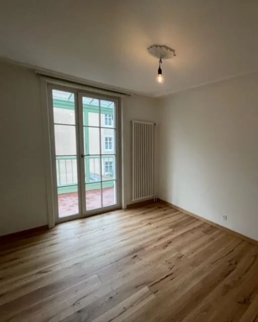 Charming 4.5-room attic apartment in Basel – Old building with modern comfort