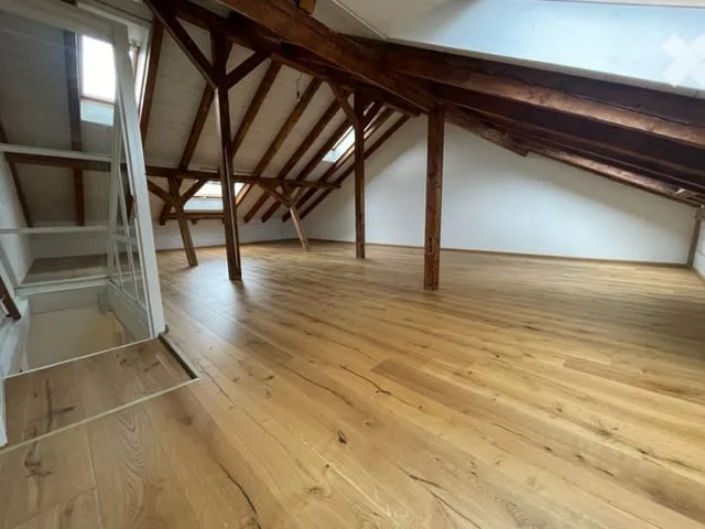 Charming 4.5-room attic apartment in Basel – Old building with modern comfort