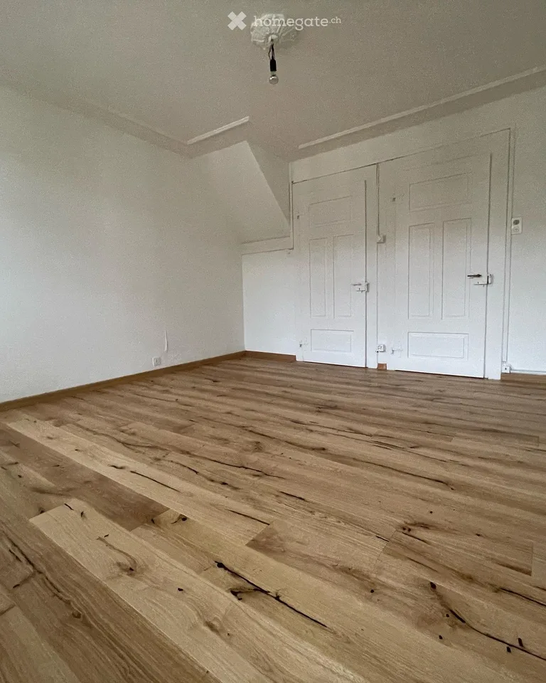 Charming 4.5-room attic apartment in Basel – Old building with modern comfort