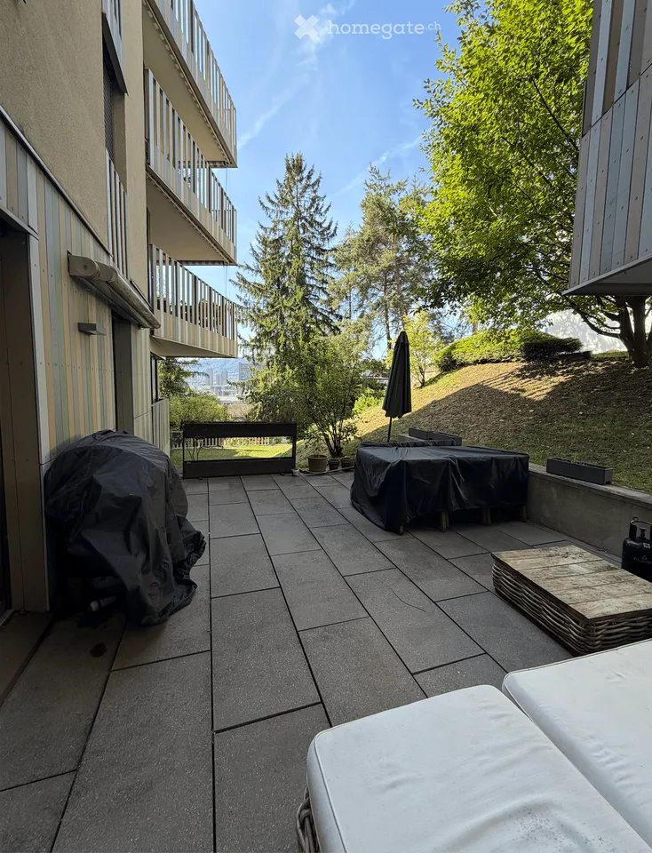 Tausche wundervolle 3.5Z Z. Whg. mit grosser Terrasse gegen kleinere