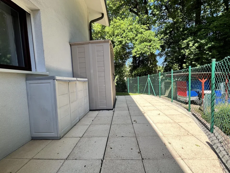 Pregny-Chambésy - 3 pièces meublé de 55 m² avec véranda et jardin - Calme absolu