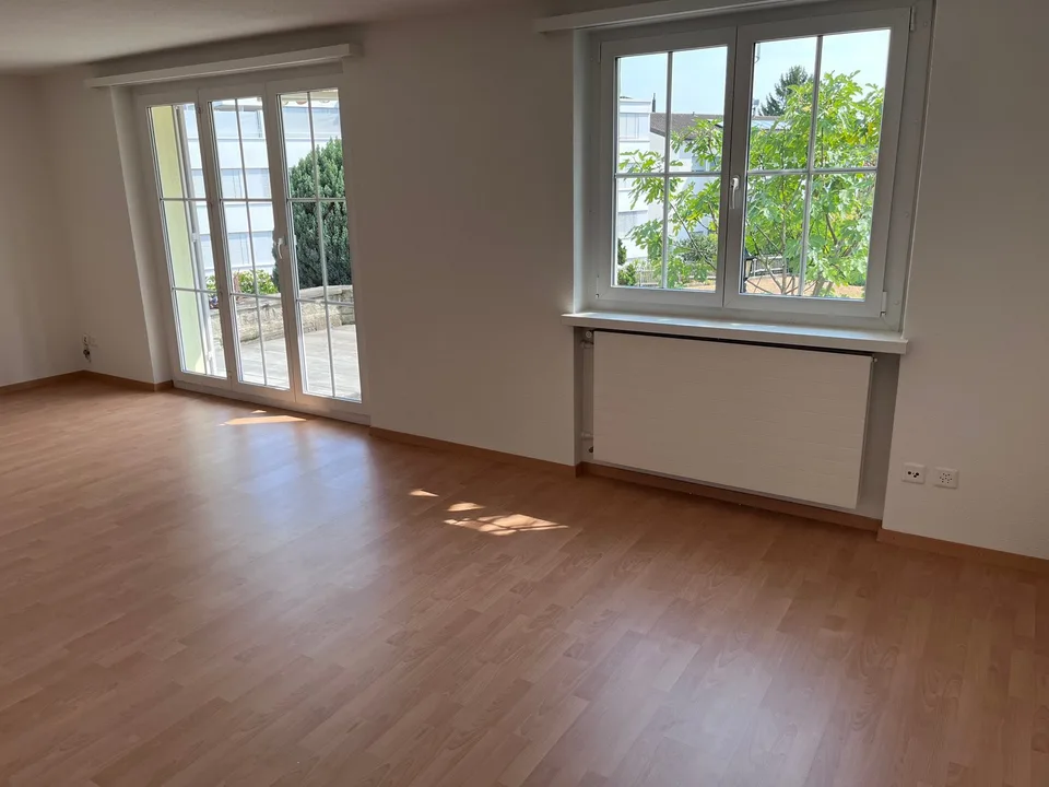 Sonnige 3.5-Zimmer-Wohnung mit Gartensitzplatz