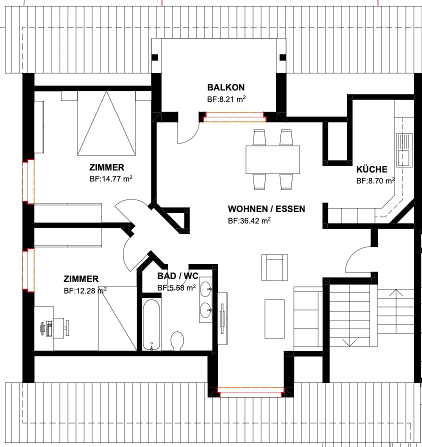 First-time occupancy after high-quality total renovation – Modern apartments in an attractive location in Kreuzlingen