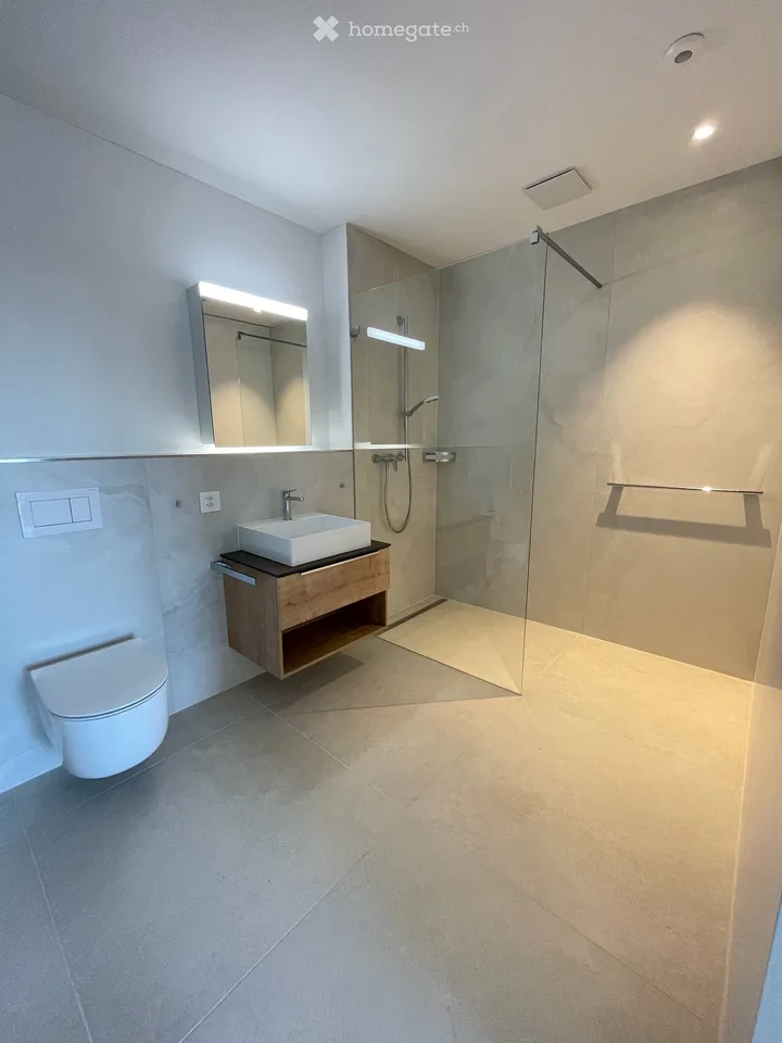Premier location : appartement 3,5 pièces de haute qualité avec loggia à Frenkendorf