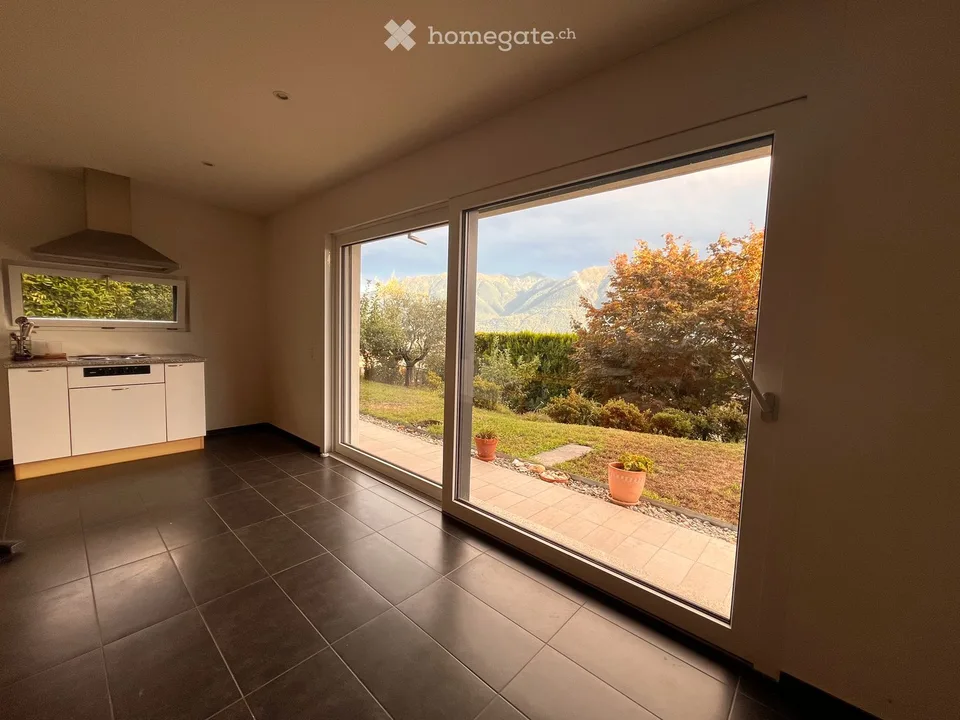 Appartamento con terrazza-giardino a Locarno Monti – 3 1/2 locali luminosi disponibili da ottobre