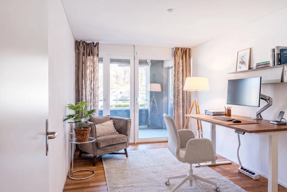 Appartement de 4,5 pièces situé dans un endroit calme et beau avec une vue lointaine – photo 7 sur 15