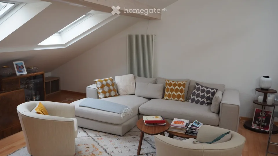 Lutry-bourg – Loft mit Charakter, 3,5 Zimmer, 80 m² mit Galerie