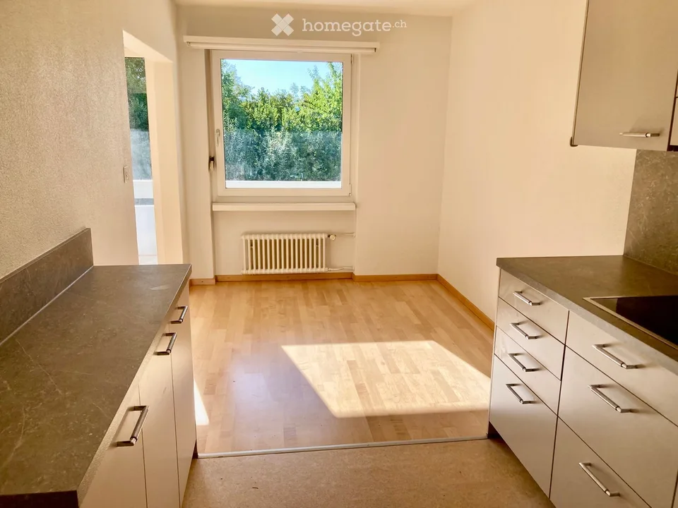 Bright 3.5-room apartment with balcony in Zürich-Höngg including garage parking space