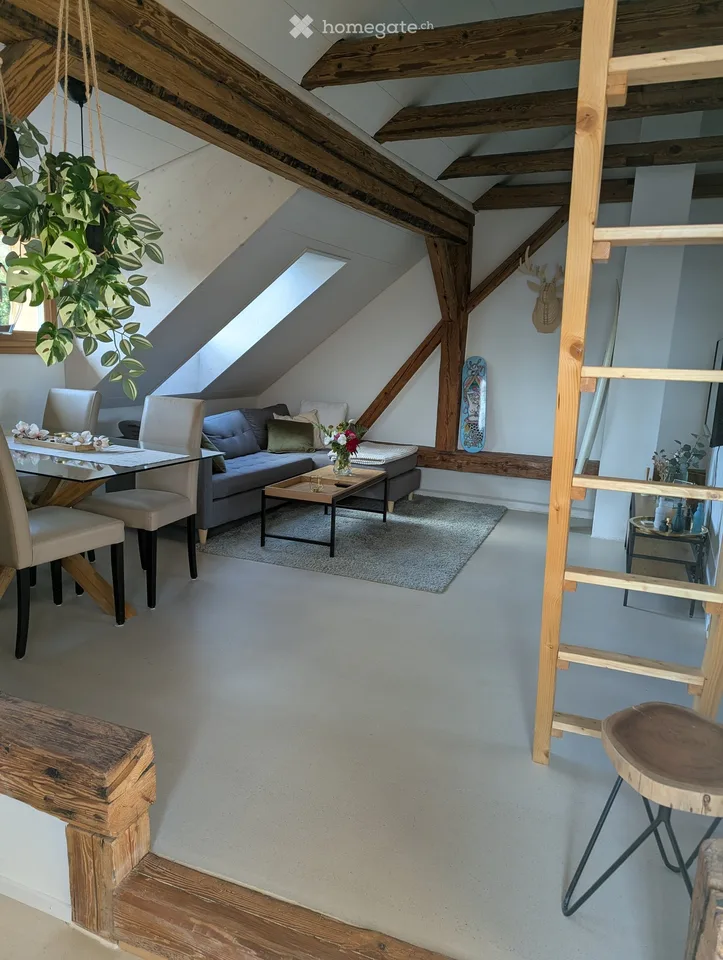 Appartement meublé de 1,5 pièces dans un quartier calme – Winterthur Eidberg