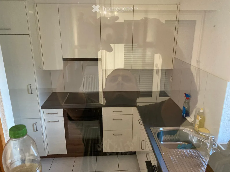 Bright 2.5-room apartment with balcony and mountain panorama in Glarus