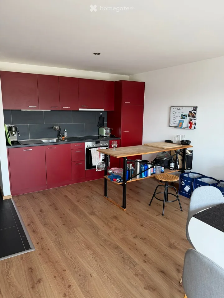 Charming 2.5-room loft apartment with large terrace and breathtaking view