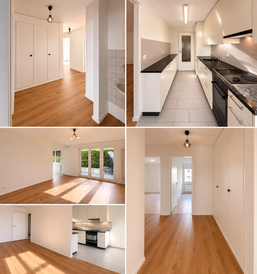 Appartement moderne 4 pièces avec espace de jardin à Niederhasli