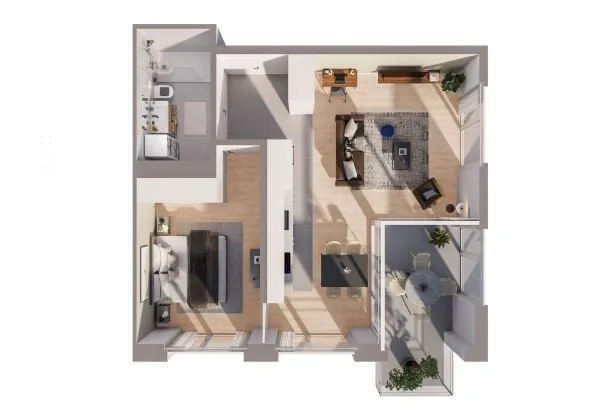 New apartments in the heart of Zurich-Oerlikon – Foto 10 von 10