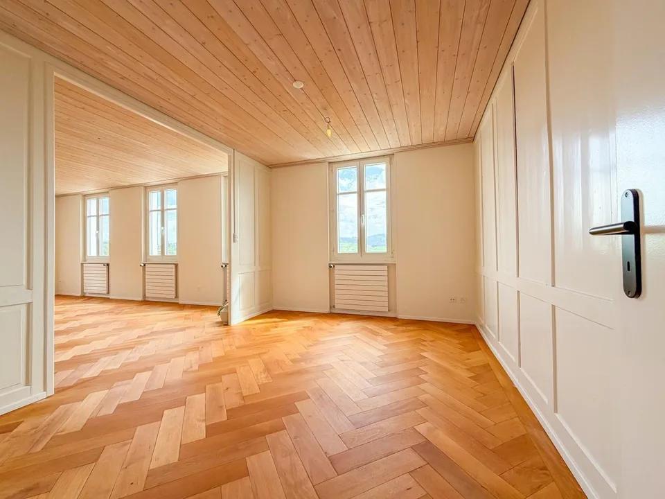 Appartement de 5,5 pièces dans un immeuble ancien, rénové récemment, avec vue sur l'Alpstein