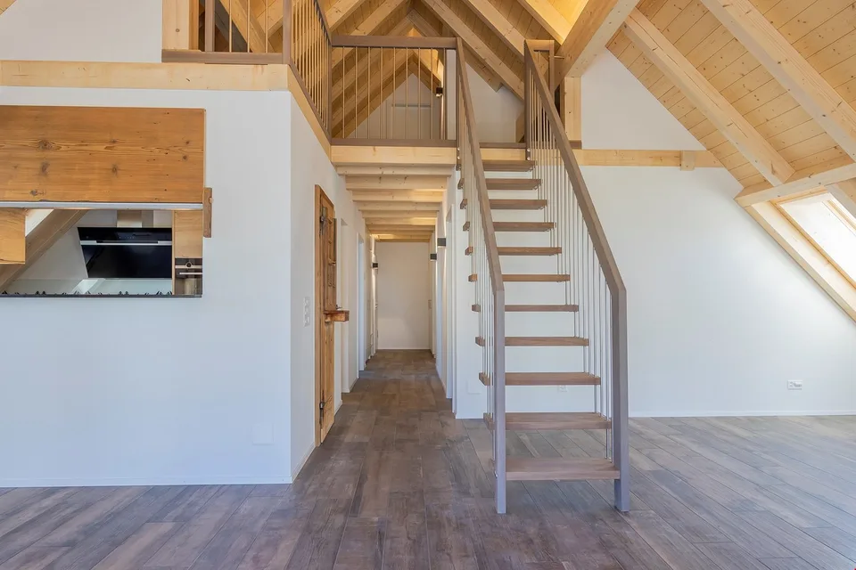 Habitation moderne à la campagne
