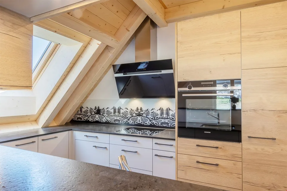 Habitation moderne à la campagne