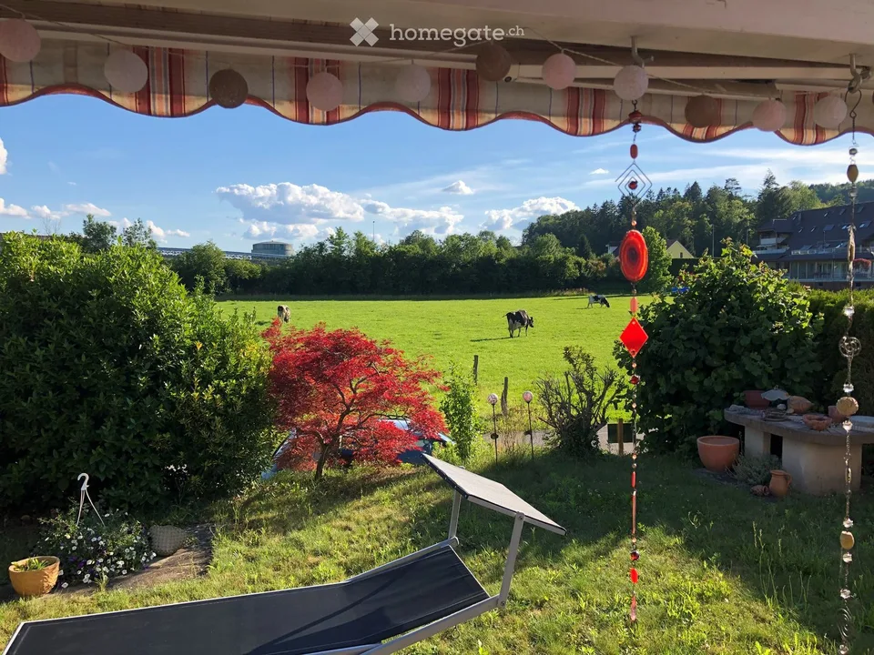 Maison mitoyenne de 4 pièces rénovée à la moderne dans un cadre idyllique à Veltheim (Au) à louer