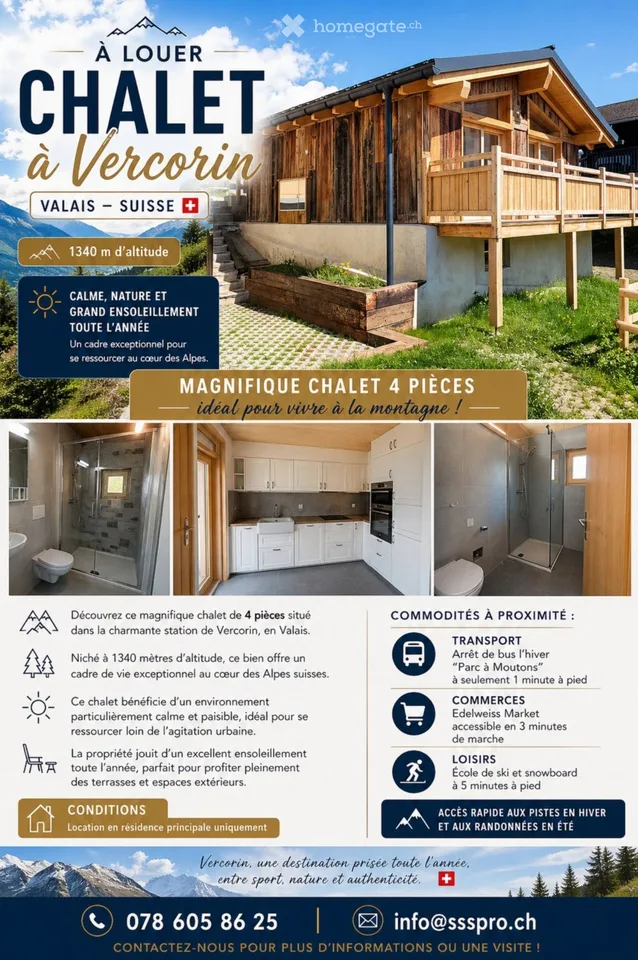 Schönes Chalet / renovierte Scheune