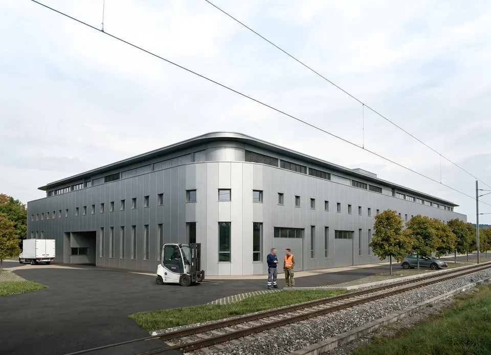 Nuova costruzione di magazzini in affitto a Yverdon-les-Bains – foto 2 di 6