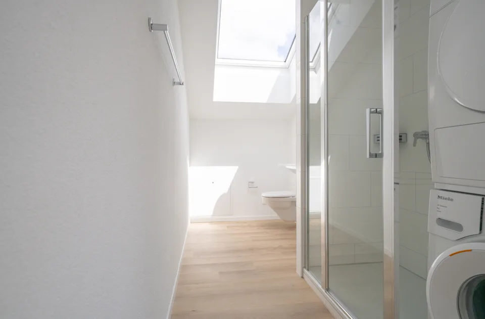 New 3.5-room attic apartment for rent (No. 8 left)