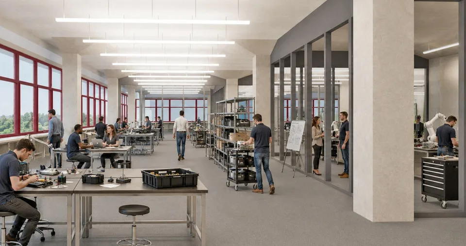 Espaces commerciaux polyvalents pour la technologie, la recherche et la production à Bâle – photo 6 sur 16