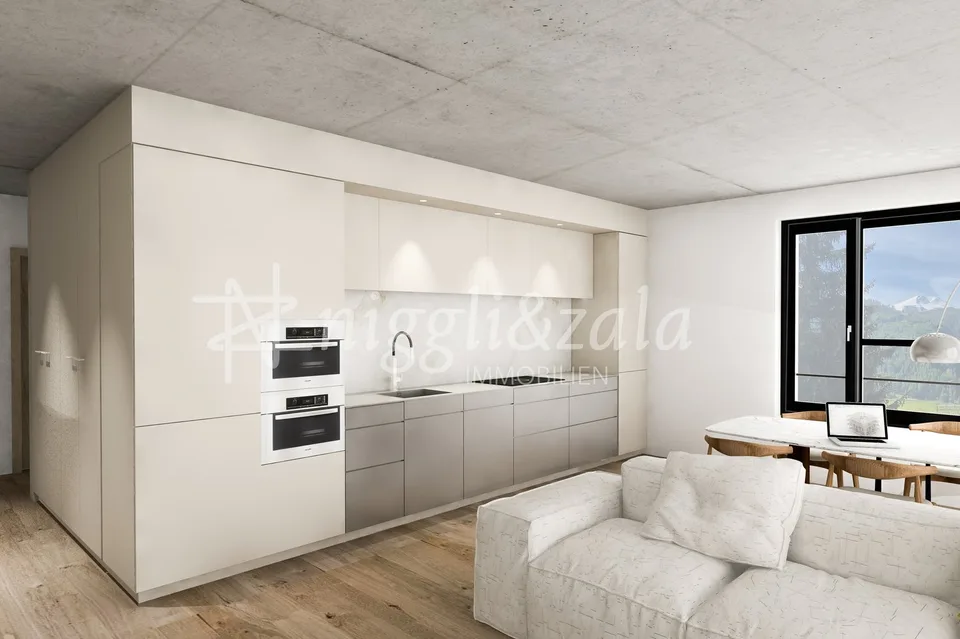 Ultimo appartamento - appartamento di 4,5 locali elegante con loggia per i residenti – foto 2 di 4