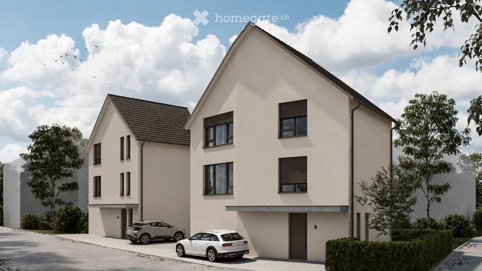 ARIS – Zwei moderne Einfamilienhäuser in Arisdorf – Foto 2 von 12