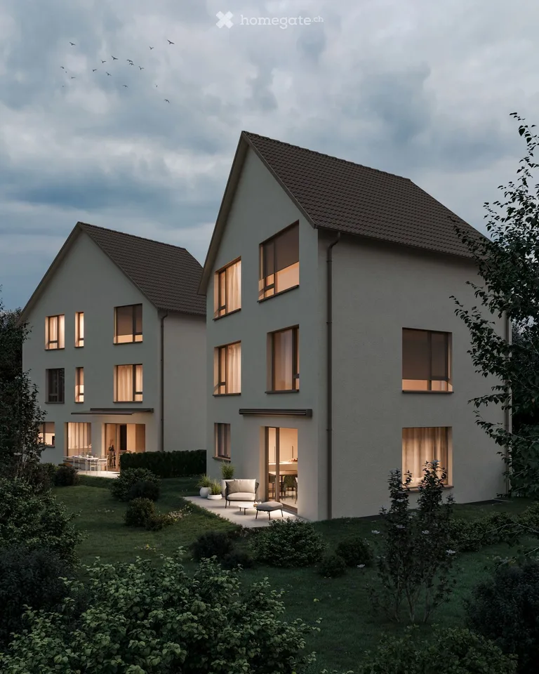 ARIS – Zwei moderne Einfamilienhäuser in Arisdorf – Foto 3 von 12