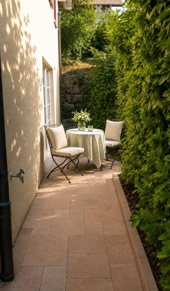 Maison mitoyenne de 4,5 pièces confortable avec petit jardin