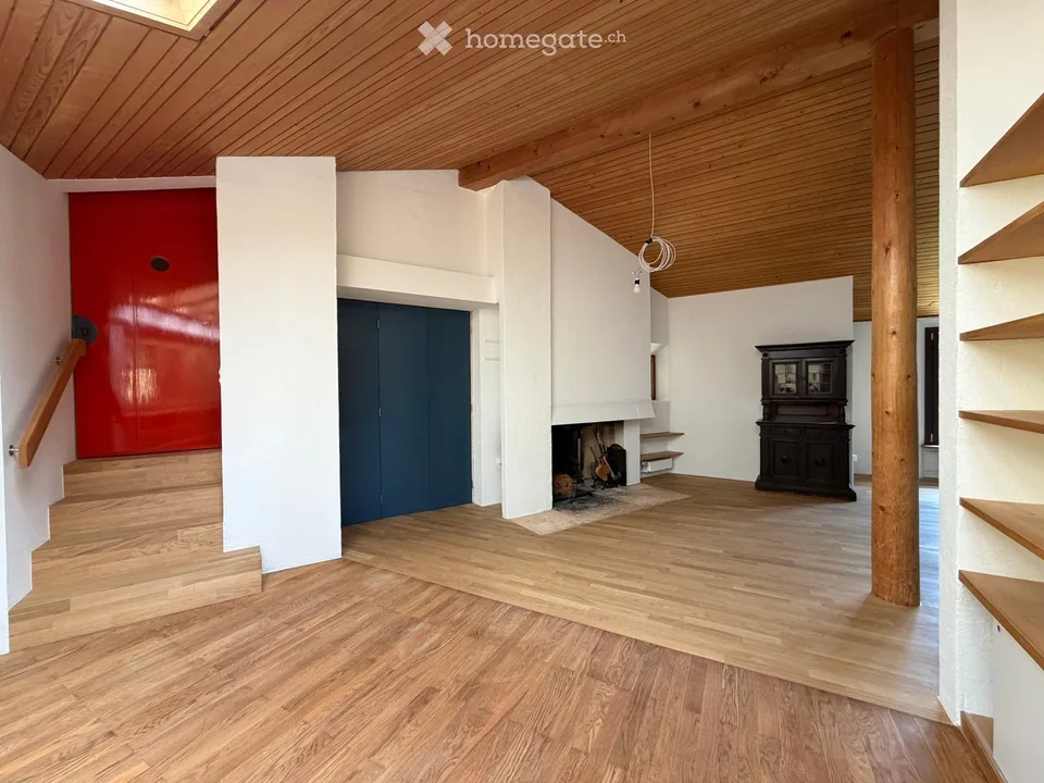 Maison unique avec grand jardin et vue panoramique sur Domleschg