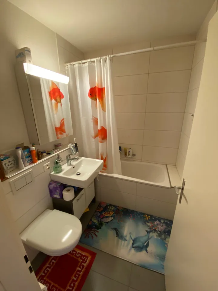 Bright and spacious 3.5-room apartment on the high ground floor