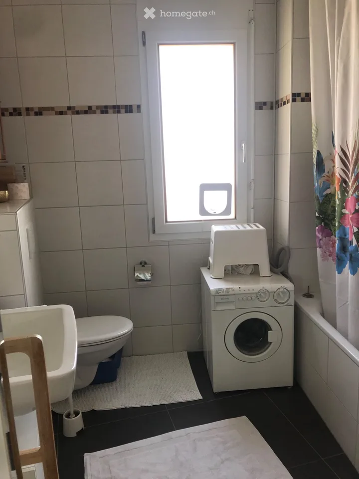 Furnished ground floor apartment with terrace for subletting, 2 bedrooms