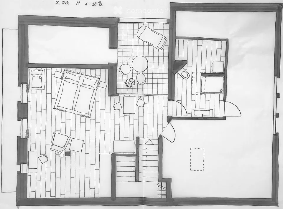 170 m2 auf 2 Etagen, 4,5 Zimmer, modern, zentral, ruhig