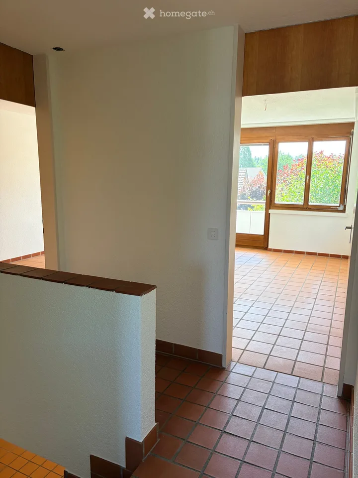 Corner house (semi-detached house) with large garden in Dielsdorf