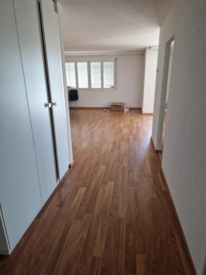 Appartamento luminoso 3.5 locali con balcone e posto auto sotterraneo