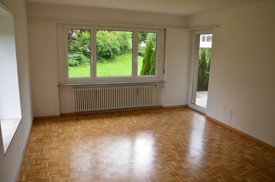 4.5-room apartment in a quiet location with garden seating