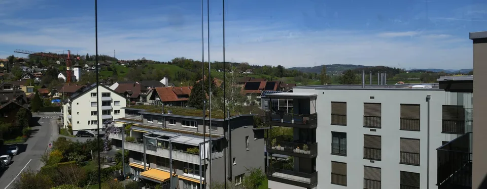 Modern 4-room new apartment with balcony and beautiful view in Uetendorf