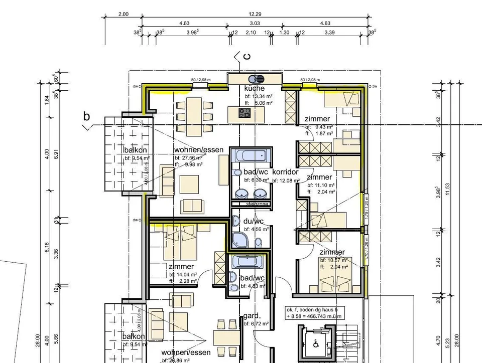 Platz für die ganze Familie - moderne 4.5-Dachwohnung zu vermieten