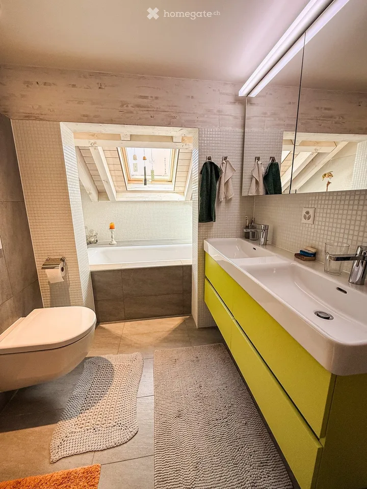 Duplex 5,5 Zimmer, 231 m² — Wohnzimmer von 90 m², Suite, Garage für 6 Fahrzeuge – Foto 14 von 23