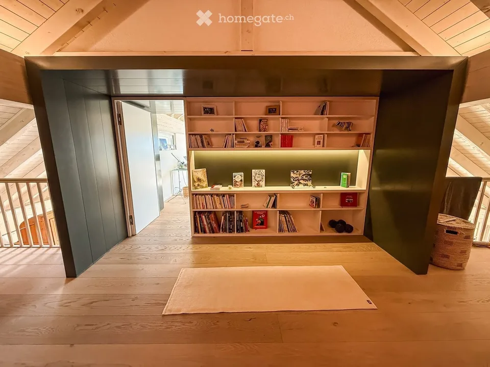 Duplex 5,5 Zimmer, 231 m² — Wohnzimmer von 90 m², Suite, Garage für 6 Fahrzeuge – Foto 10 von 23