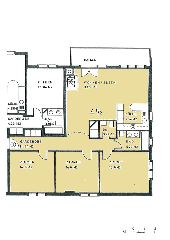 Charmant appartement 4.5 pièces dans un quartier familial