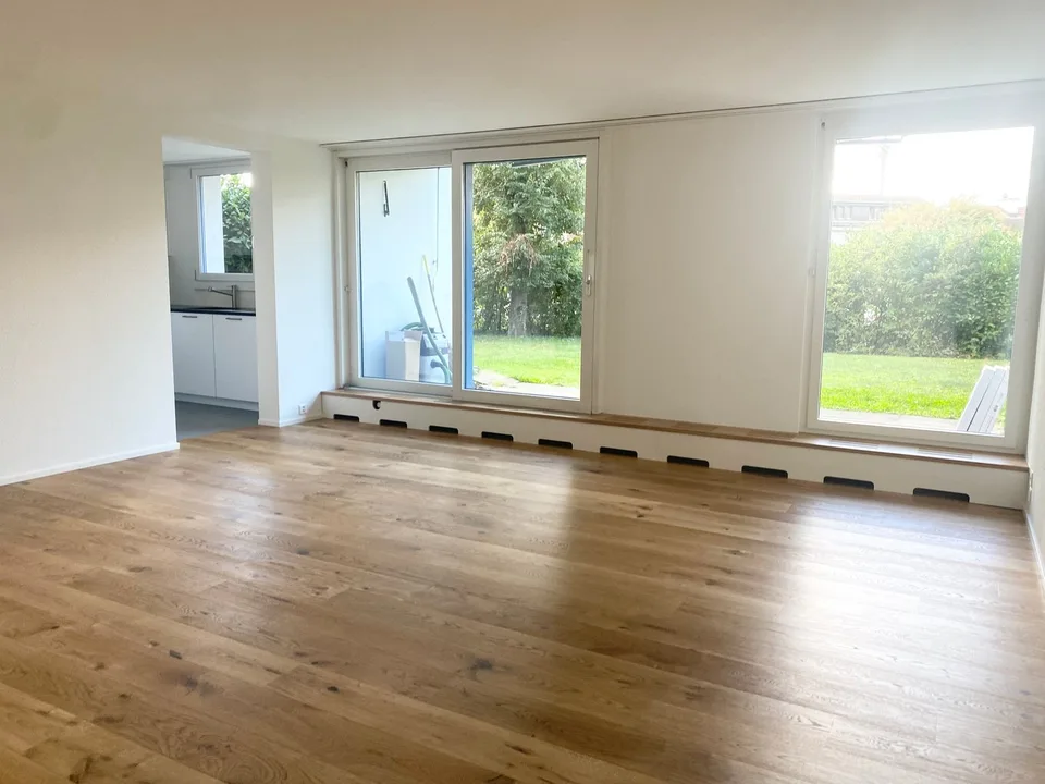 Schöne 3-Zimmerwohnung mit Gartensitzplatz zu vermieten