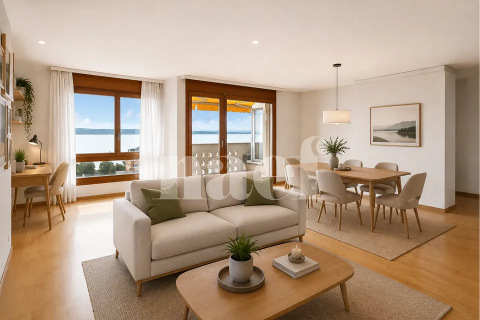 Wohnung mit 4.5 Zimmern und Seeblick – Foto 3 von 22