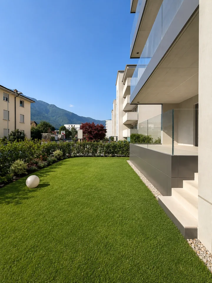 Bellinzona - Neues 4.5-Zimmer-Apartment mit privatem Garten – Foto 12 von 13