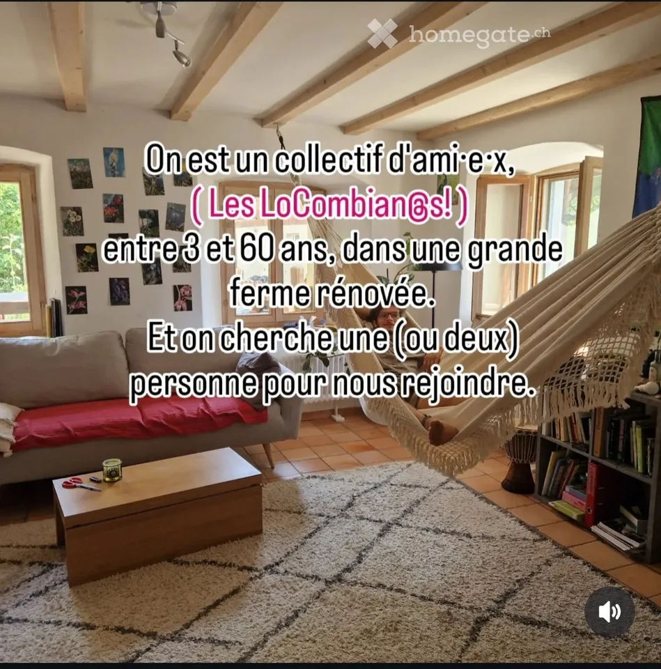 Zimmer in einer Wohngemeinschaft in Ecoteaux