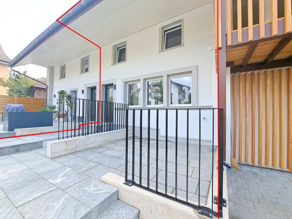 Charmant maison de ville de 4 pièces à Birmenstorf 98 m² - disponible immédiatement