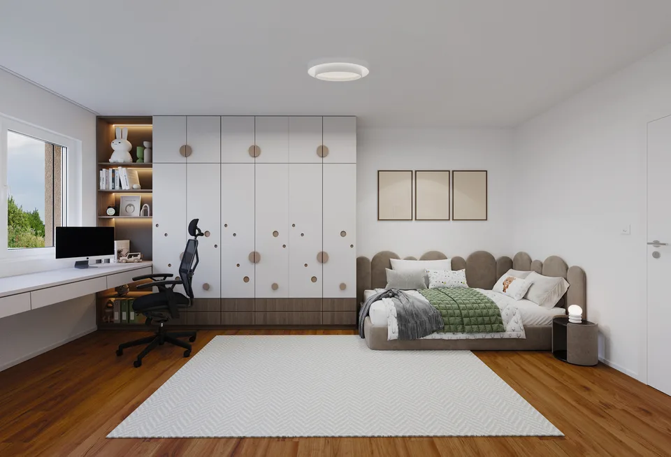 4.5 Zim-Wohnung (D) im 1.OG, 144m² Netto-Wohnfläche und 29m² Balkon – Foto 9 von 13