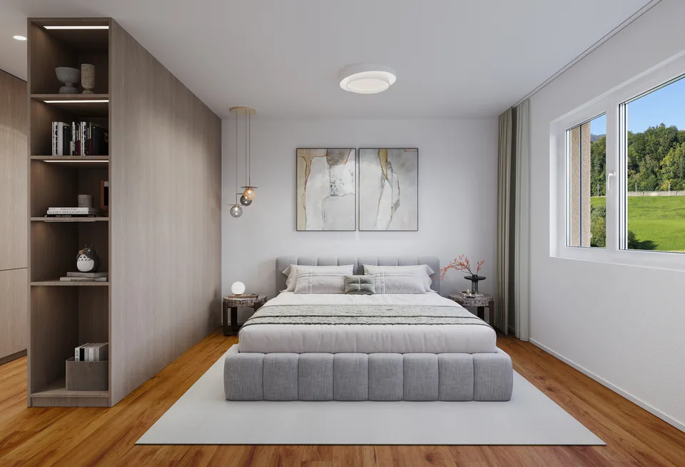 4.5 Zim-Wohnung (D) im 1.OG, 144m² Netto-Wohnfläche und 29m² Balkon – Foto 8 von 13