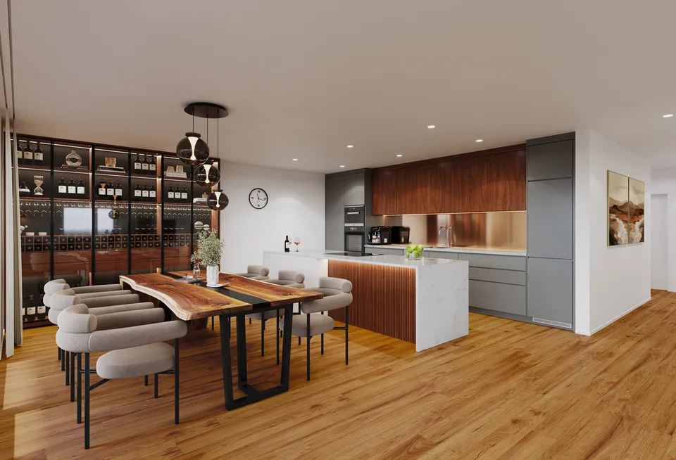 4.5 Zim-Wohnung (D) im 1.OG, 144m² Netto-Wohnfläche und 29m² Balkon – Foto 6 von 13
